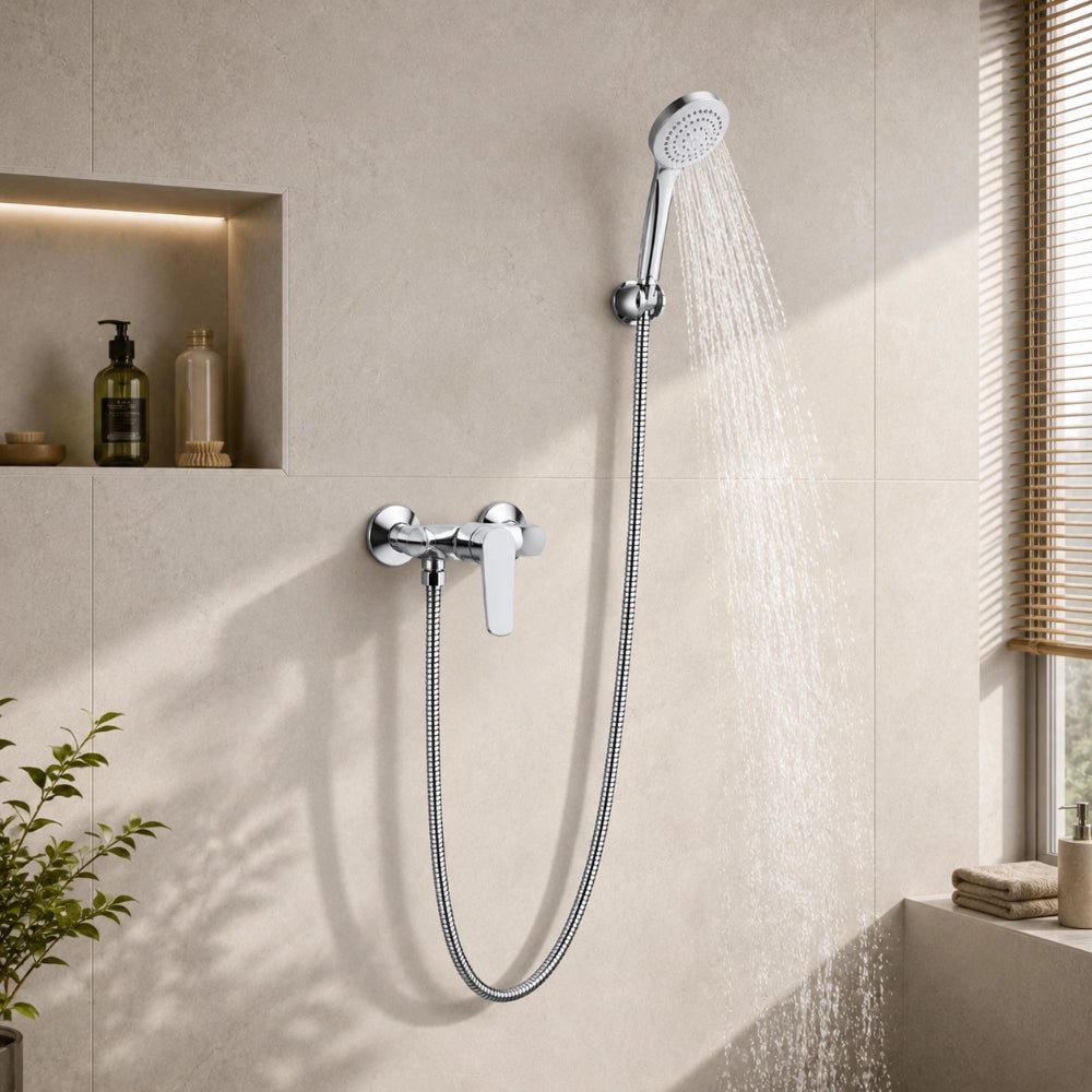 Vera Single Handle Shower Mixer with Hand Shower RF93767.02