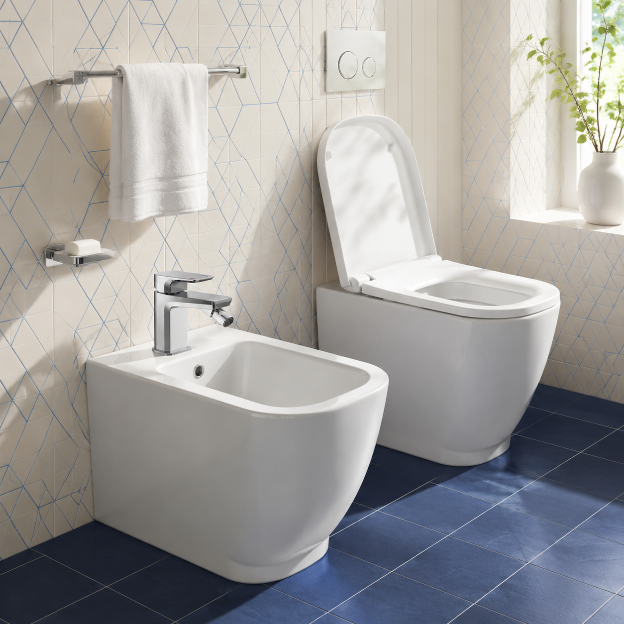 Iris Single Handle Bidet Mixer RF92864