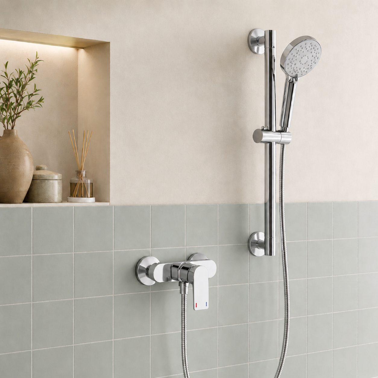 Iris Single Handle Shower Mixer RF92867