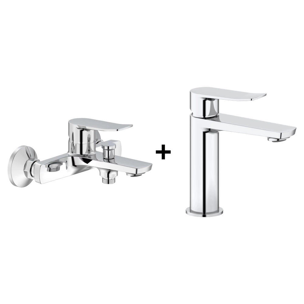 Vera Faucet Set Basin Mixer M RF93763 + Bath Mixer RF93761