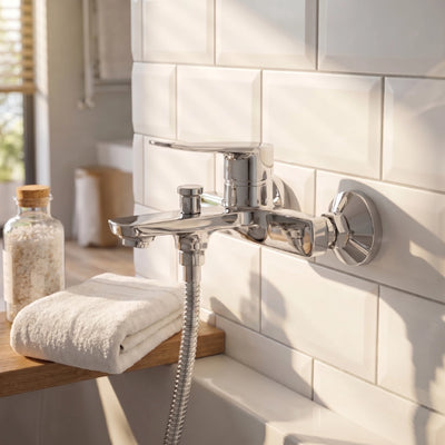Vera Faucet Set Basin Mixer M RF93763 + Bath Mixer RF93761