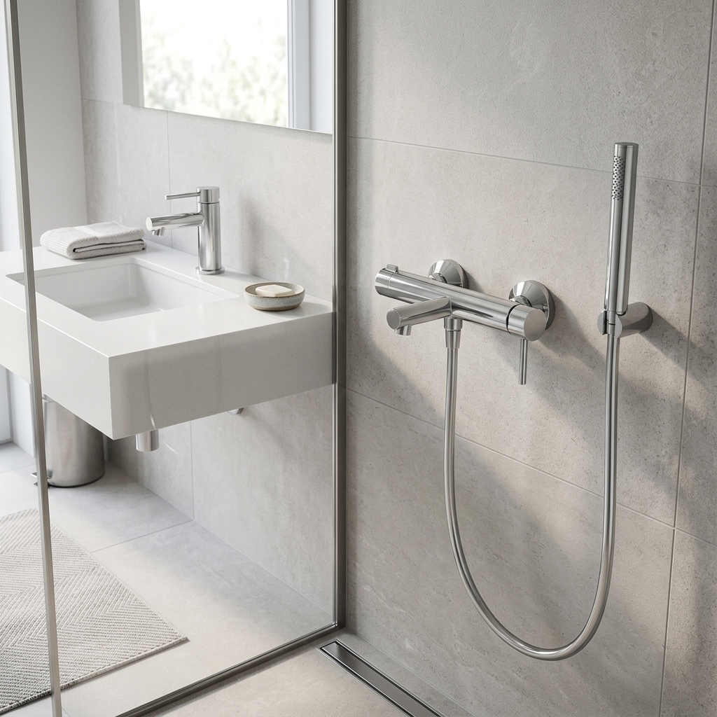 Nova Set Single Handle Basin Mixer M RF94613-2S + Bath Mixer RF93871-4S