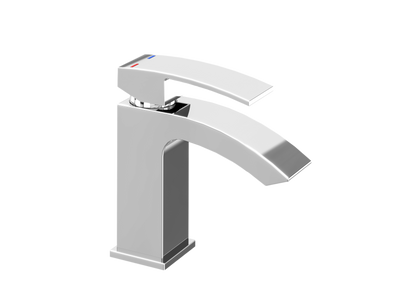 Square Single Handle Basin Mixer RF90783