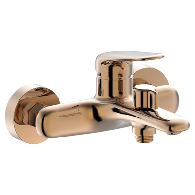 Flora Rose Gold Faucet Set Basin Mixer L RF94753A + Bath Mixer RF94751