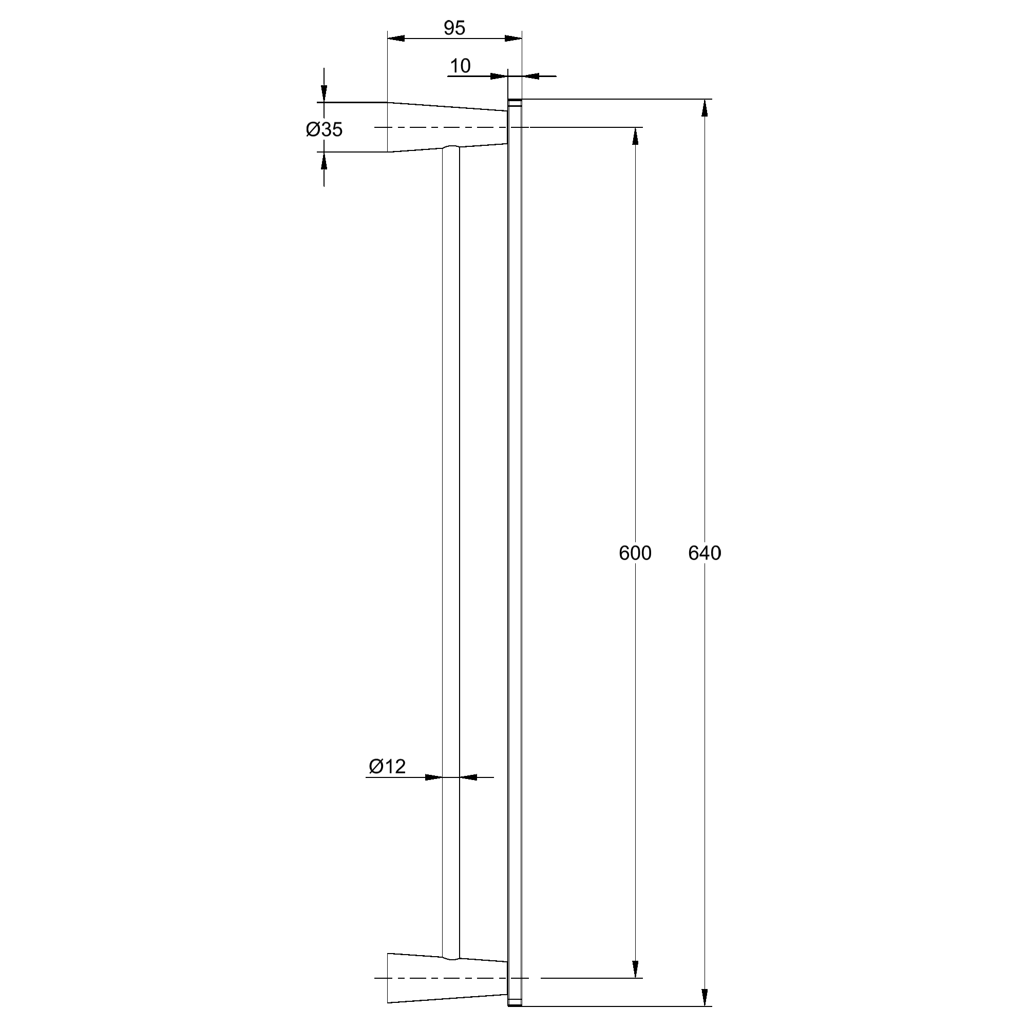 Classic Double Towel Bar RF33002-2